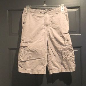 3/$10 Tony Hawk grey cargo shorts boys size 12